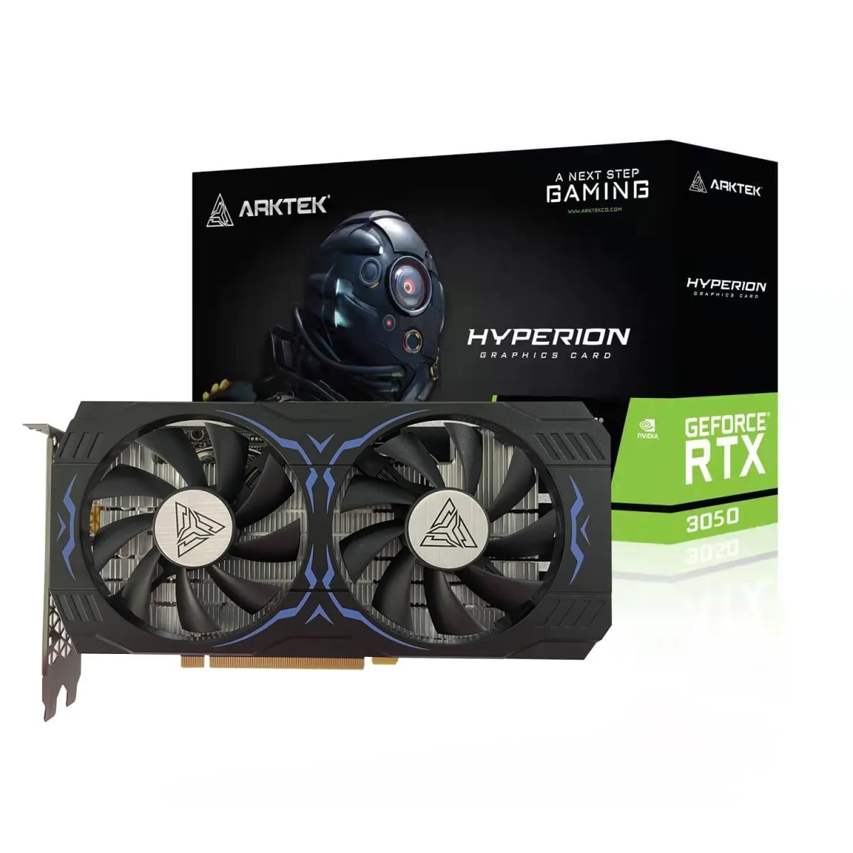 ARKTEK GeForce RTX 3050 8GB GDDR6 Graphics Card image 1