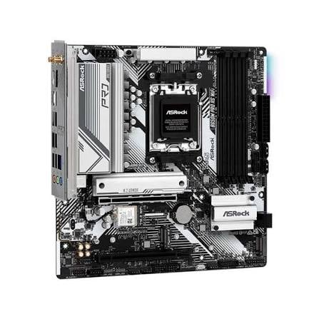 ASRock B650M Pro RS WiFi AM5 Micro ATX Motherboard image 1