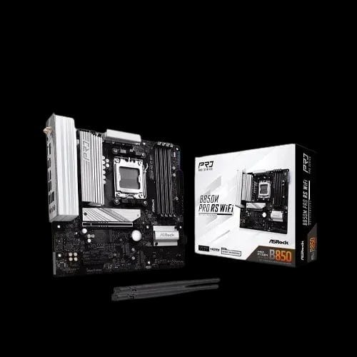 ASRock B850M Pro RS WiFi AM5 mATX Motherboard image 1