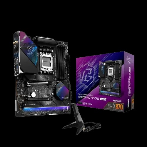 ASRock X870 RIPTIDE WIFI AM5 ATX Motherboard image 1