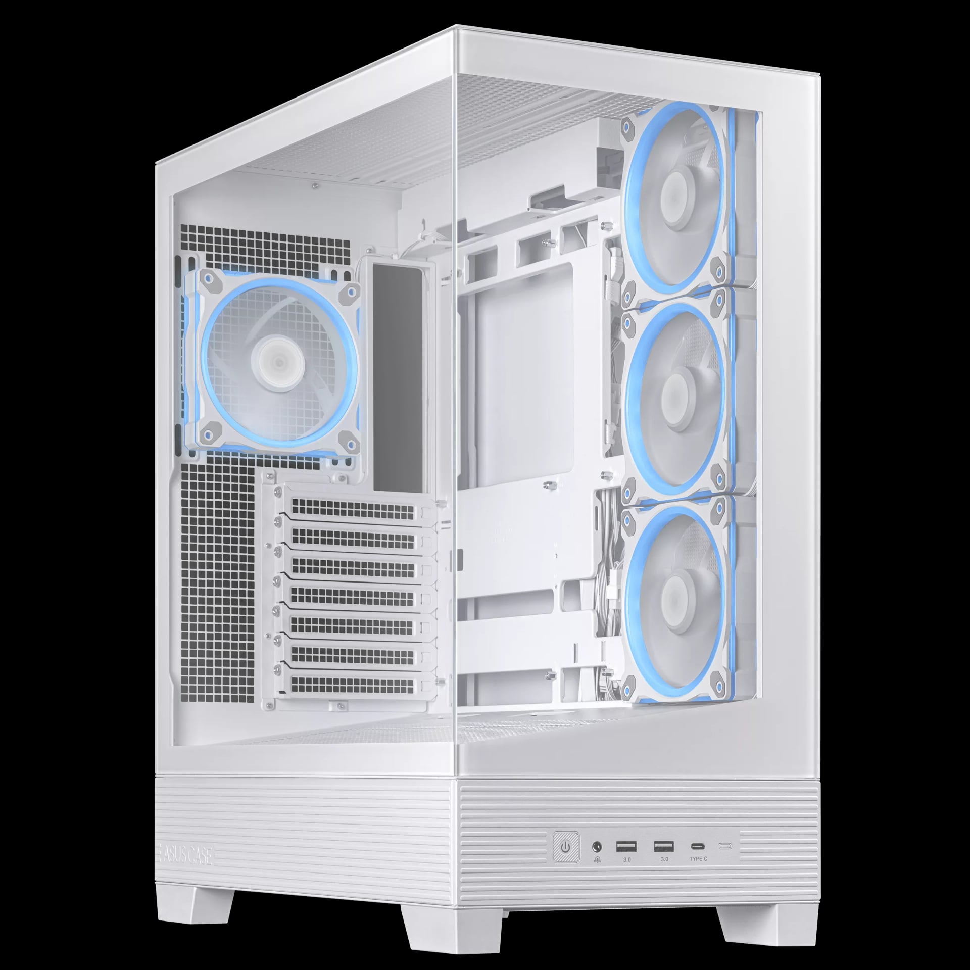 ASUS A31 PLUS ATX Mid-Tower Gaming Casing White image 1
