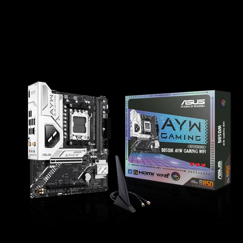 Asus B850M AYW GAMING WIFI AM5 m-ATX Motherboard image 1