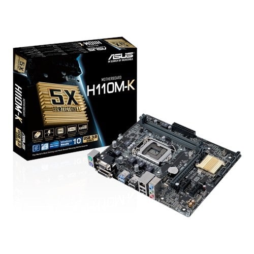 ASUS H110M-K Motherboard image 1