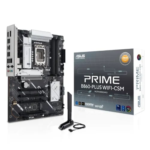 Asus PRIME B860-PLUS WIFI-CSM LGA 1851 ATX Motherboard image 1