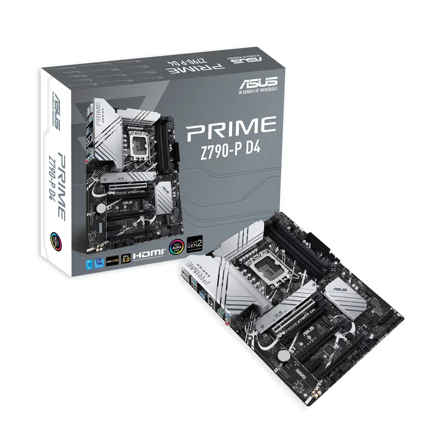 ASUS PRIME Z790-P D4 ATX Motherboard image 1