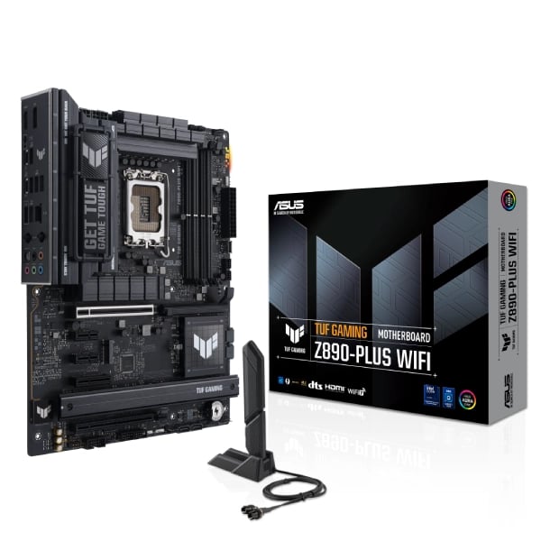 ASUS TUF GAMING Z890-PLUS WIFI LGA1851 ATX Motherboard image 1
