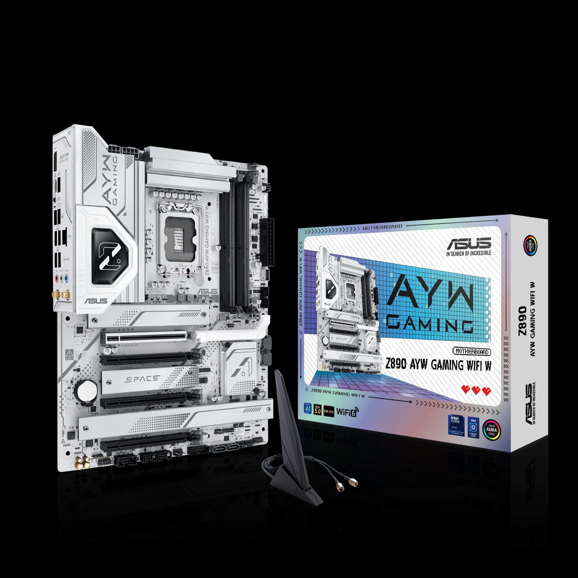 ASUS Z890 AYW GAMING WIFI W LGA 1851 ATX Motherboard image 1
