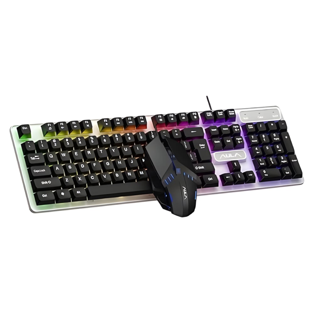 AULA F3061 Wired Keyboard & Mouse Combo image 1