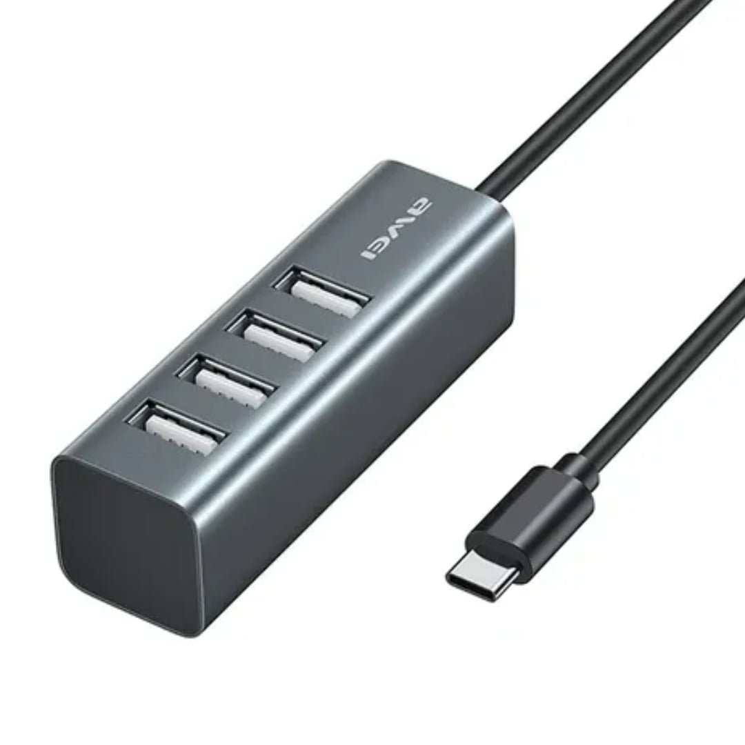 Awei CL-122T 4 Port Type-C Hub image 1