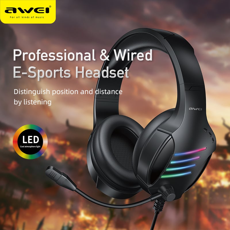 AWEI GM-5 Gaming Headset image 1
