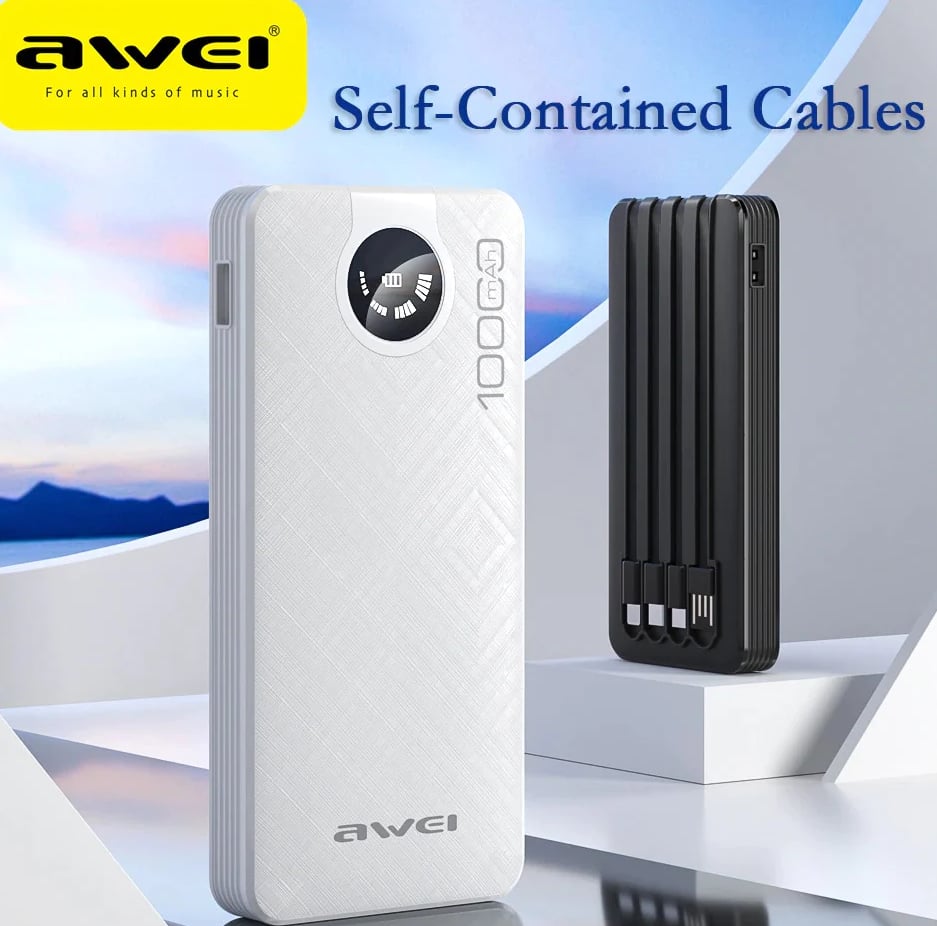 Awei P133K 10000mAh Power Bank image 1