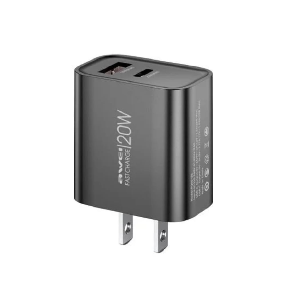 Awei PD60 20W Fast Charging Power Adapter image 1