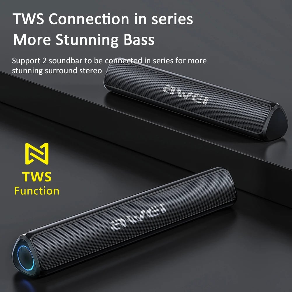 Awei Y333 Portable Bluetooth Speaker image 1