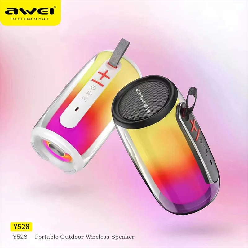 Awei Y528 Colourful Light Outdoor Wireless Speaker image 1