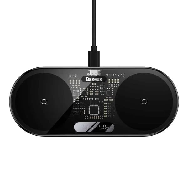 Baseus 2 in 1 20W Wireless Charger Adapter image 1
