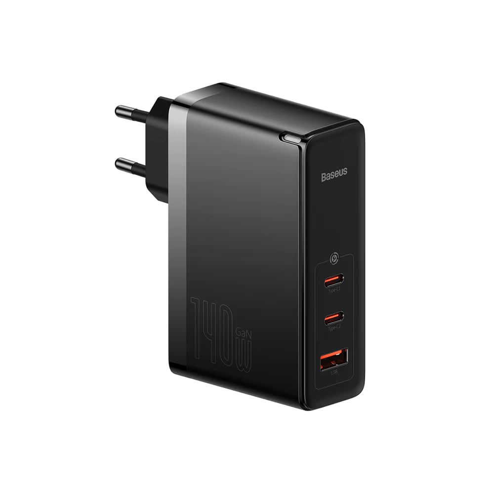 Baseus GaN5 Pro Fast Charger 2C+U 140W EU Adapter image 1