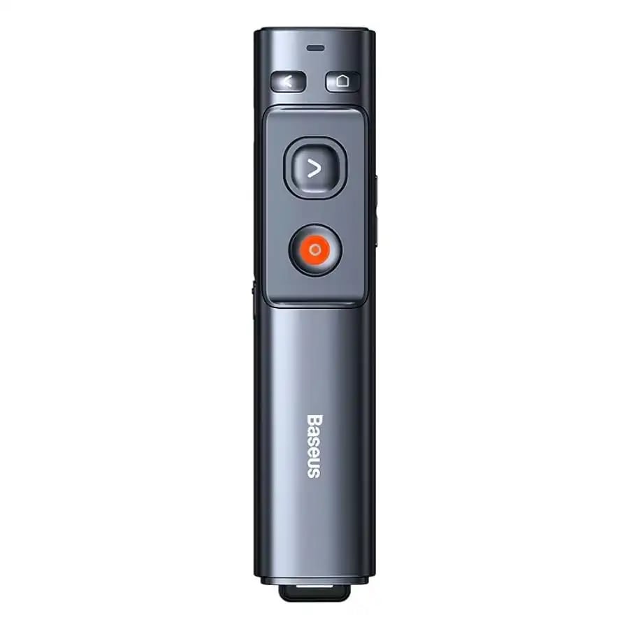 Baseus Orange Dot Green Laser Wireless Presenter image 1