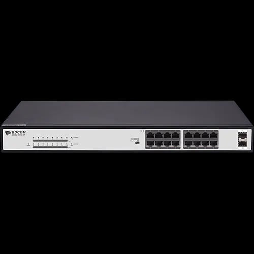 BDCOM S1518-16P 16 ports POE Unmanaged Switch image 1