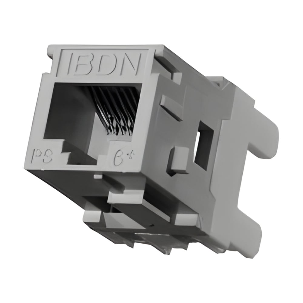 Belden AX101070 CAT 6 RJ45 Modular Jack Gray image 1