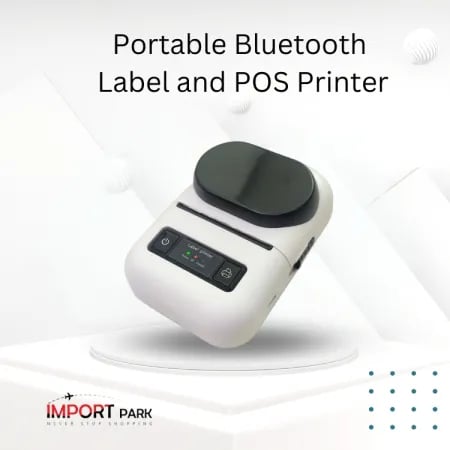 Bluetooth USB Portable Thermal POS and Label Printer image 1