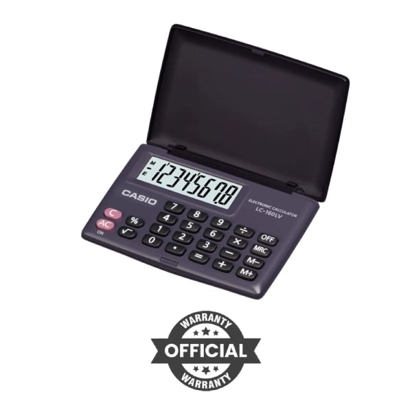 Casio LC-160LV Portable Basic Calculator image 1
