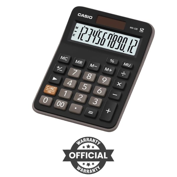 CASIO MX-12B Basic Calculator image 1