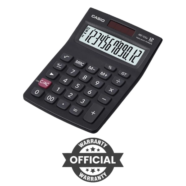 Casio MZ-12Sa Basic Calculator image 1