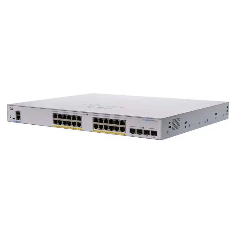 Cisco CBS350-24FP-4G-EU 24 Port Managed Switch image 1