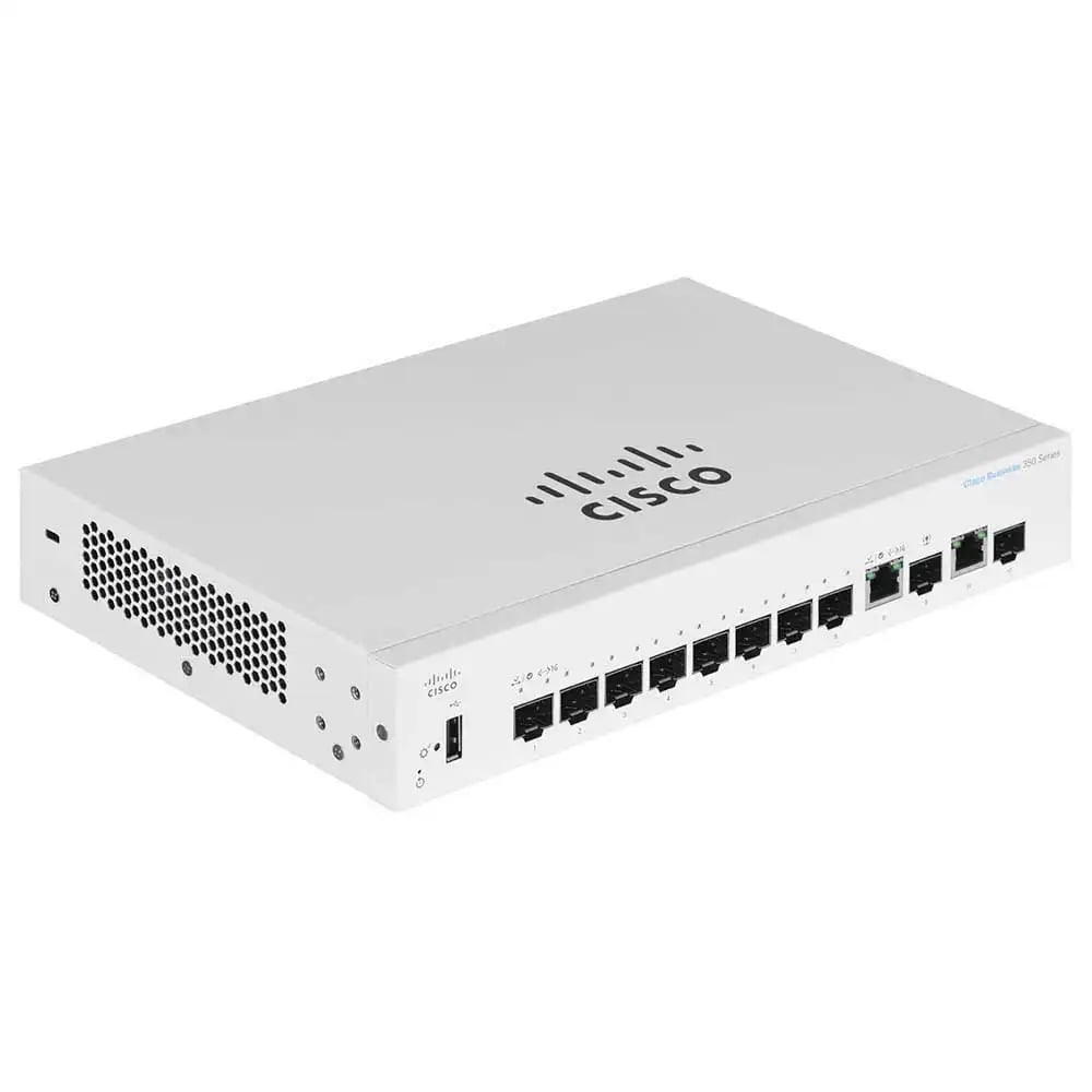 Cisco CBS350-8S-E-2G-EU 10-Port Gigabit Managed Switch image 1