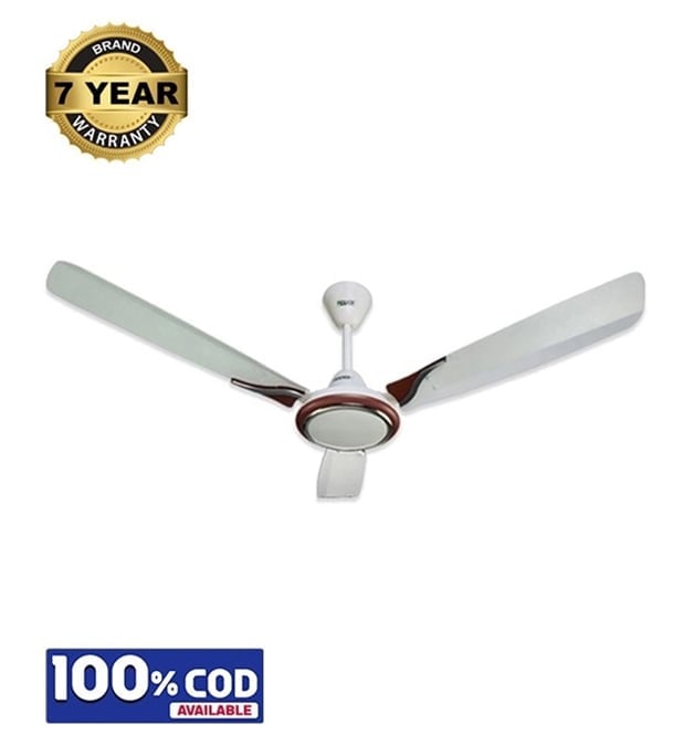 CLICK Camellia Ceiling Fan 56'' Ivory Gold image 1