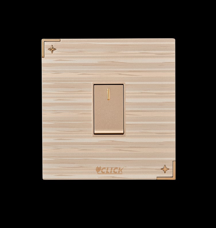 Click Daisy 1 Gang 1 Way Switch, 16A image 1