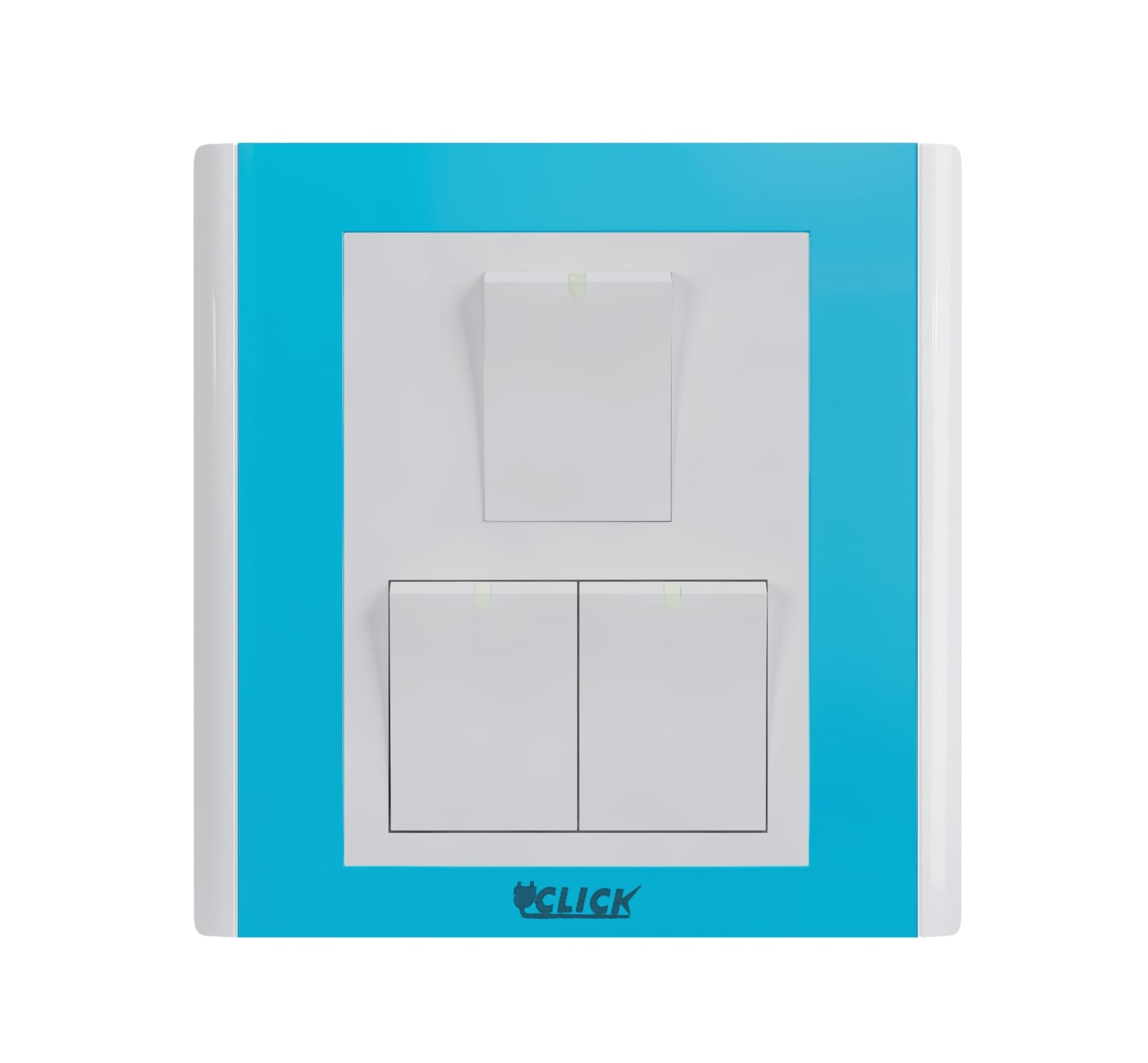 CLICK-IRISH-3 GANG 1 Way Switch image 1