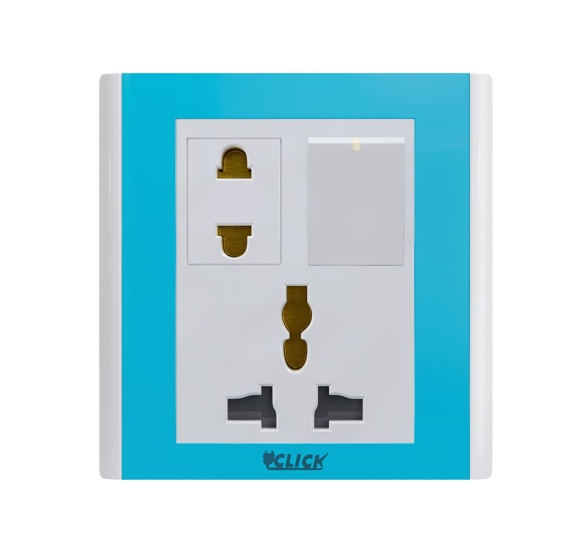 CLICK-IRISH-Multi Socket With Switch,13A image 1