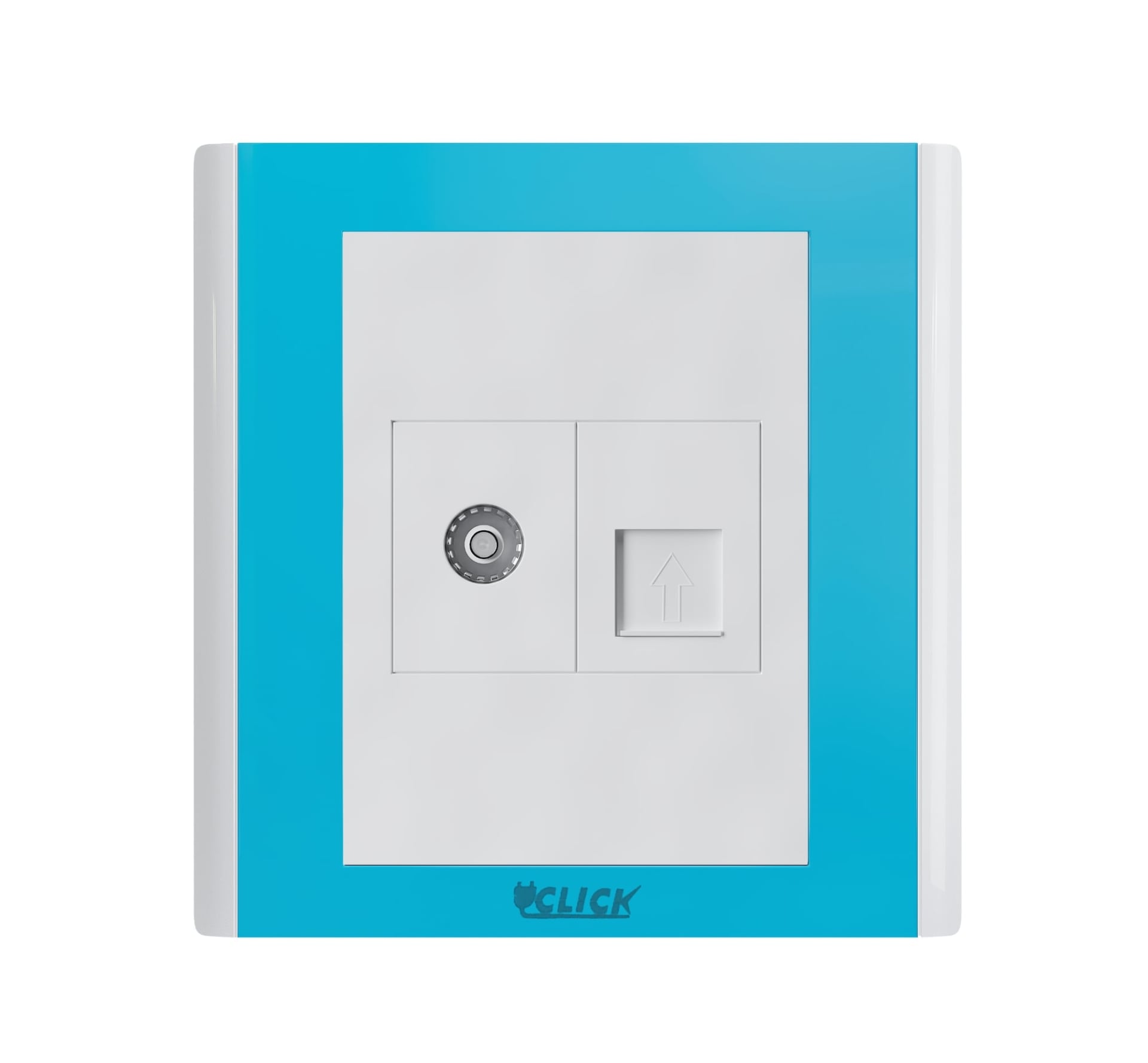 CLICK-IRISH-TV & Telephone Socket image 1