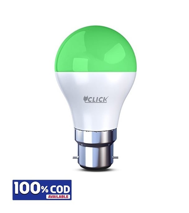 Click LED Dim Light 0.5W Pin B22 Multi Color image 1