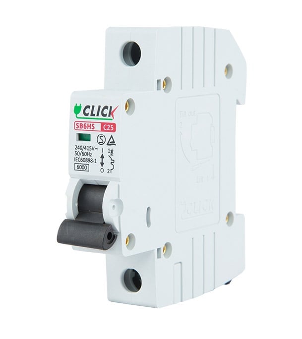 Click MCB Circuit Breaker 1P_50A_6K image 1