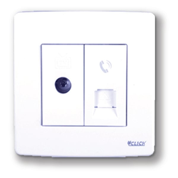 CLICK-PRIME-TV And Telephone Socket image 1