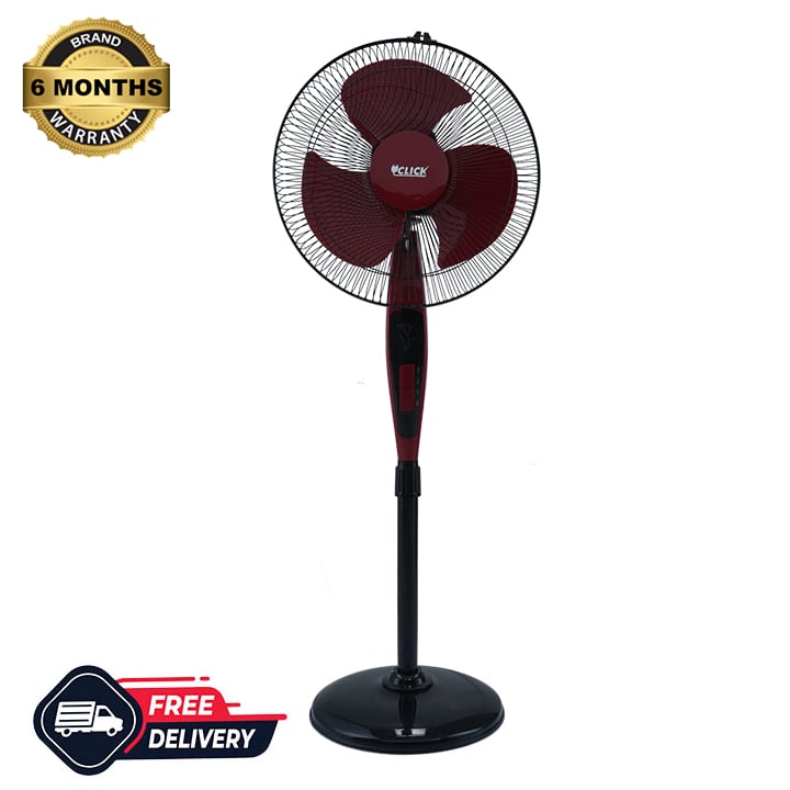 Click Super Speed Cyclone Stand Fan - 16" image 1