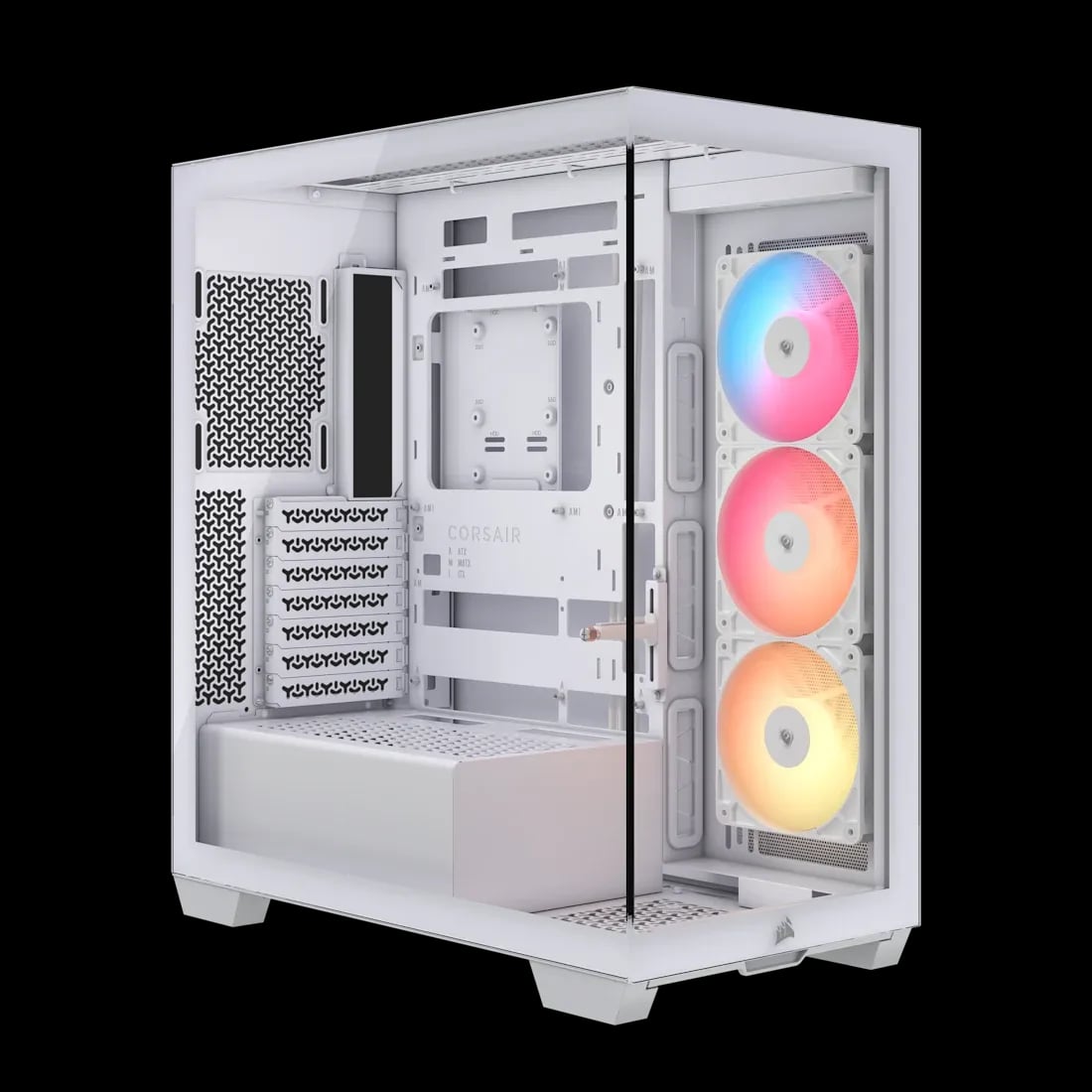Corsair 3500X RS-R ARGB E-ATX Mid-Tower Casing White image 1