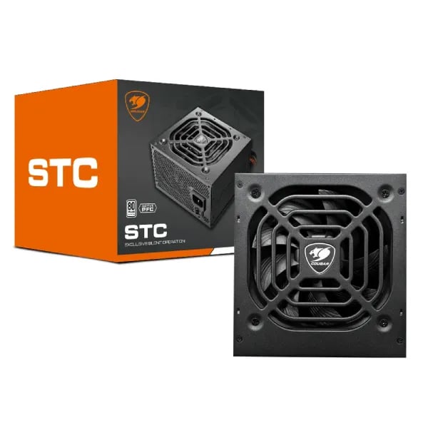 Cougar STC550 550W 80+ White Non-Modular Power Supply image 1