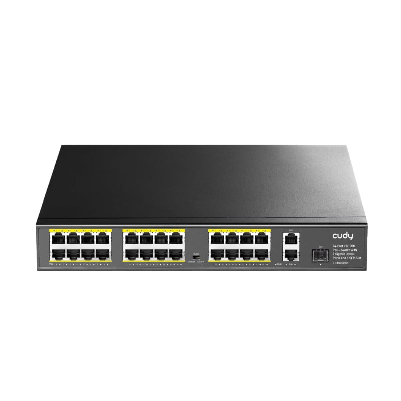 Cudy FS1026PS1 24 Port Gigabit PoE+ Unmanaged Switch image 1