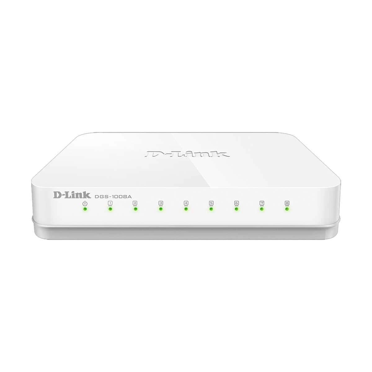D Link DGS-1008A 8-Port Gigabit Easy Desktop Switch image 1