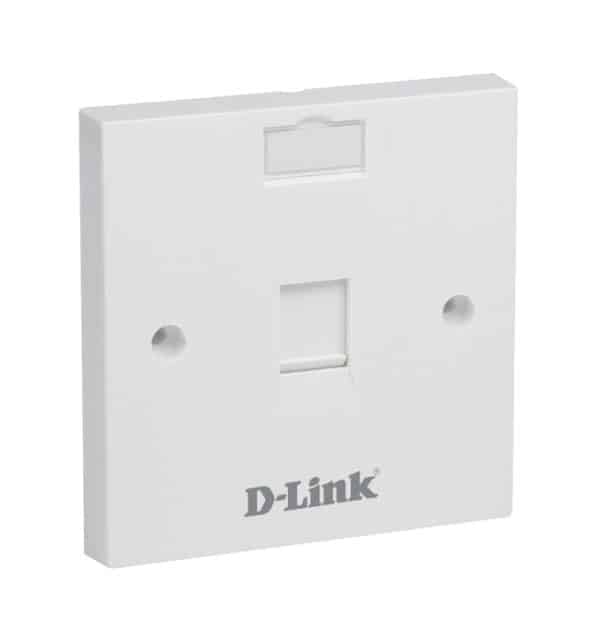 D-Link NFP-0WHI11 Single Faceplate image 1