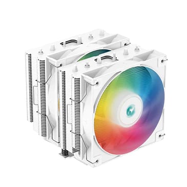DeepCool AG620 WH ARGB Dual-Tower 120mm CPU Air Cooler image 1