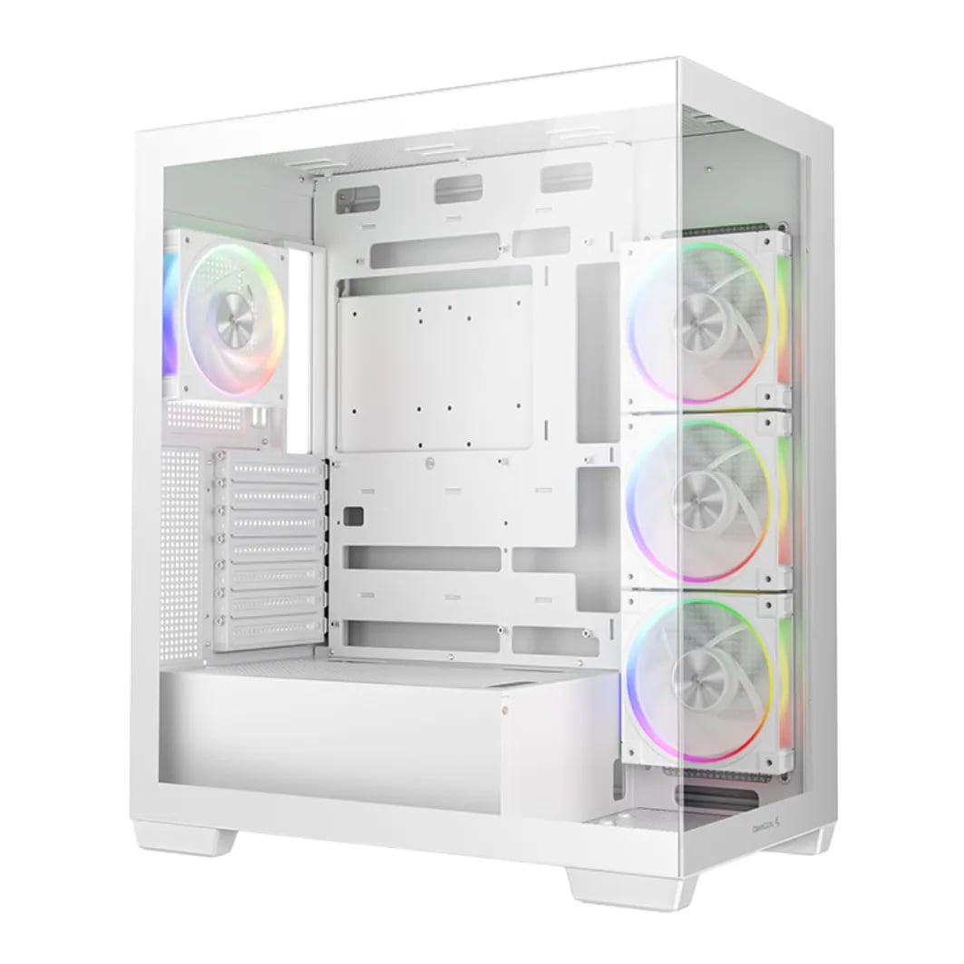Deepcool CG580 4F V2 WH Mid Tower ATX Gaming Casing image 1