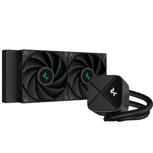 DeepCool LS520S ZERO DARK 240mm Liquid CPU Cooler image 1