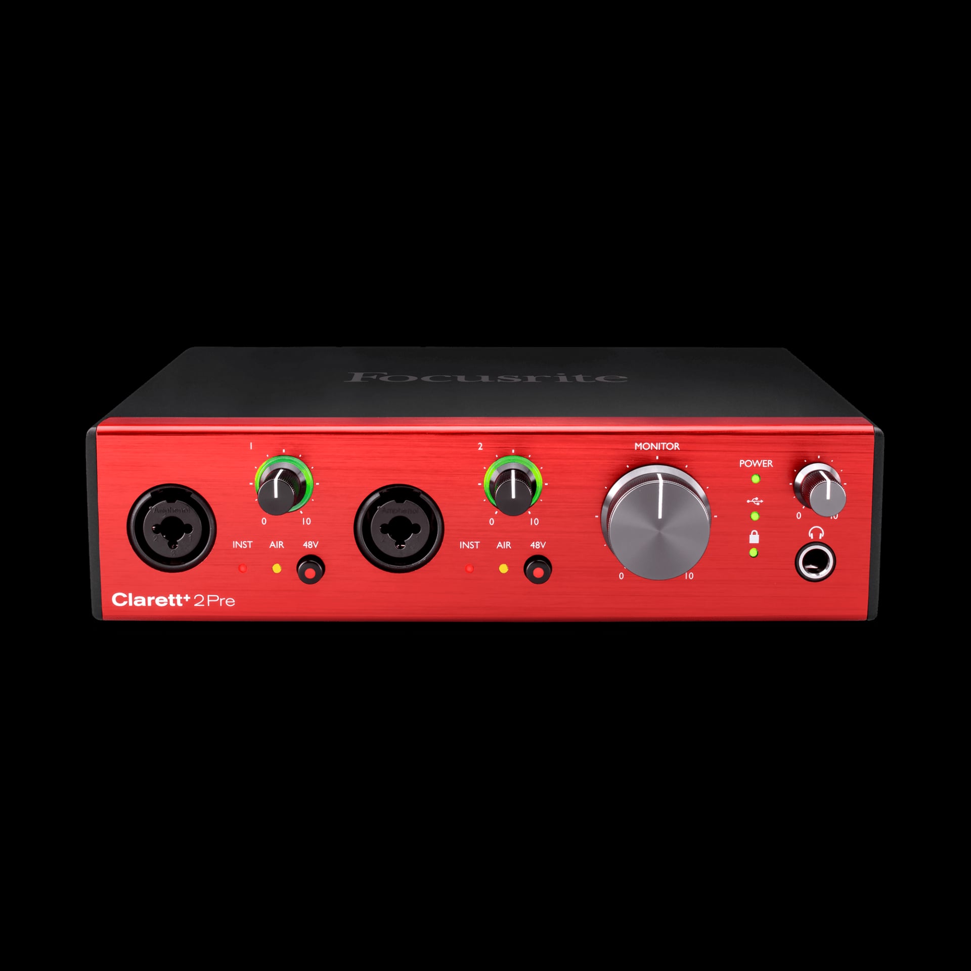 Focusrite Clarett+ 2Pre 10x4 Type-C Audio Interface image 1