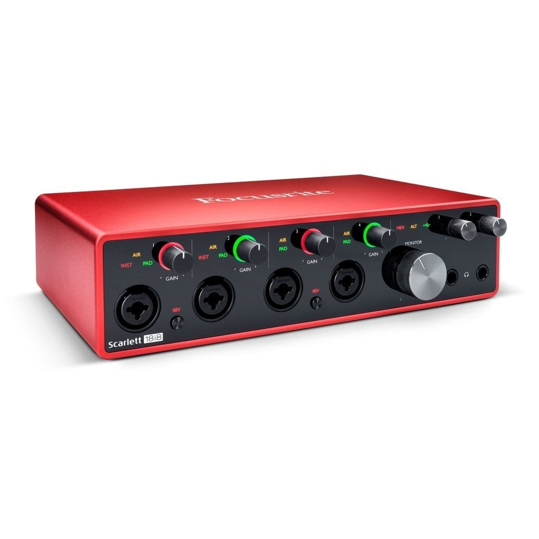 Focusrite Scarlett 18i8 3rd Gen USB Audio Interface image 1