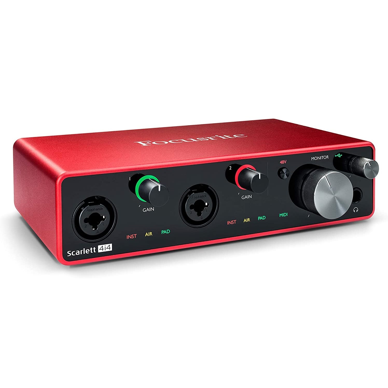 Focusrite Scarlett 4i4 3rd Gen USB Recording Interface image 1