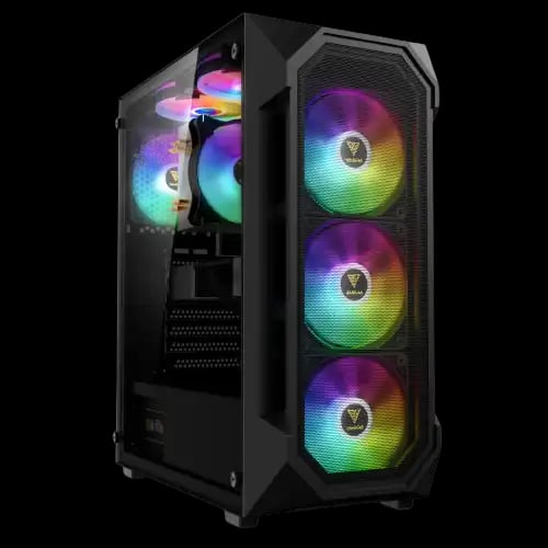 Gamdias AURA GC1 ELITE Mesh RGB Mid-Tower Casing image 1